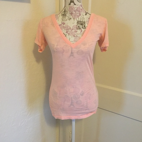 PINK Victoria's Secret Tops - PINK VS V neck